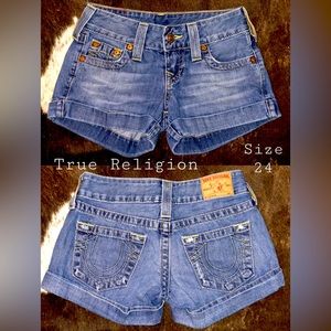 True Religion Denim Shorts